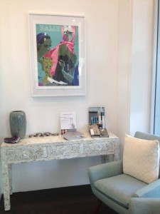 Reception right side